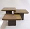 Brutalist Mosaic Nesting Tables by Paul Kingma for Kneip, 1989, Set of 3 1