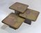 Brutalist Mosaic Nesting Tables by Paul Kingma for Kneip, 1989, Set of 3 3