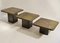 Brutalist Mosaic Nesting Tables by Paul Kingma for Kneip, 1989, Set of 3, Image 2