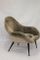 Scandinavian Faux Fur Shell Armchair, 1970s 12