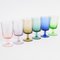 Vintage Colourful Cascade Glasses from Rupel Boom, Set of 6 4
