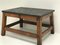 Industrial Wooden Table with Bluestone Top, 1960s 3