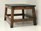 Industrial Wooden Table with Bluestone Top, 1960s 1