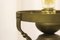 Lámpara de mesa de latón, años 50, Imagen 3