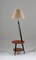 Mid-Century Scandinavian Floor Lamp with Table from ANF Nybro, Image 1