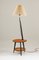 Mid-Century Scandinavian Floor Lamp with Table from ANF Nybro 7