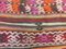 Tapis Kilim Vintage en Laine, Turquie 3