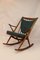 Vintage Teak Rocking Chair by Frank Reenskaug for Bramin, 1950s 1