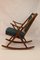 Vintage Teak Rocking Chair by Frank Reenskaug for Bramin, 1950s 8