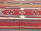 Türkischer quadratischer Vintage Teppich, 1960er 8