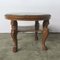 Vintage Coffee Table with Marble Top and Carved Legs, Image 5