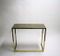 Brass and Chrome Console Table, 1970s 1