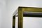 Brass and Chrome Console Table, 1970s 6