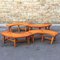 Pine Benches by Pierre Chapo, 1960s, Set of 4 6