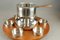 Set pour Fondue Mid-Century par Peter Holmblad pour Stelton, Danemark, 1960s 5