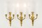 Antique Wall Lamps, 1890s, Set of 3, Image 17