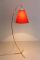 Lámpara de pie vienesa de Rupert Nikoll, años 50, Imagen 6
