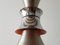 Lámpara colgante danesa vintage de acero cromado y cepillado, Imagen 7