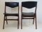 Vintage Danish Teak & Leatherette Chairs, Set of 2 3