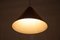 Lámpara colgante Kegle vintage de latón de Bent Karlby para Lyfa, Imagen 6