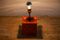 Lampade da tavolo vintage in rame e ceramica, set di 2, Immagine 5