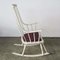 Rocking Chair Vintage par Lena Larsson pour Nesto, Suède, 1960s 13