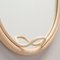 Lasso Oval Rattan Mirror by AC/AL Studio for ORCHID EDITION, Image 2