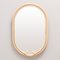 Lasso Oval Rattan Mirror by AC/AL Studio for ORCHID EDITION 1