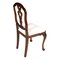 19th-Century Venetian Carved Walnut Chairs, Set of 6, Image 2