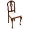 19th-Century Venetian Carved Walnut Chairs, Set of 6, Image 4