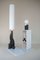 Tower Stehlampe mit geometrischem Gestell aus Eiche & Schirm aus japanischem Papier von Louis Jobst 1