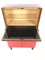 Mid-Century Yellow, Red and White Formica Secretaire, 1950s 6