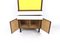 Mid-Century Yellow, Red and White Formica Secretaire, 1950s, Image 7