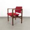 Chaise d'Appoint Vintage Rouge 3