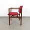 Chaise d'Appoint Vintage Rouge 4