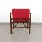 Chaise d'Appoint Vintage Rouge 6