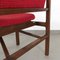Chaise d'Appoint Vintage Rouge 8