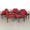 Chaise d'Appoint Vintage Rouge 12