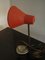 Red Table Lamp, 1950s 1