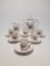 Kaffeeservice aus Porzellan von Aux Lions deFaïence, 19. Jh. 1