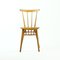 Czechoslovakian Kitchen Chair in Light Wood Finish from TON, 1960s, Image 1