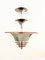 Lámpara de techo francesa Art Déco, años 30, Imagen 5