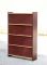 Vintage Mahogany Glass Bookcase 4