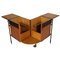 Teak Folding Cocktail Bar Cabinet by Franco Albini for La Permanente Mobili Cantù, 1960s 4