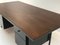 Mahogany & Chrome Desk by Florence Knoll for Knoll International, 1959, Image 2