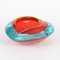 Vintage Sommerso Glass Ashtray by Flavio Poli for S.V.C.C. Vetri D'Arte, 1960s, Image 1