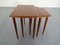 Danish Teak Nesting Tables, 1960s, Set of 3, Image 13