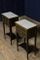 Tables de Chevet Antique, France, Set de 2 2