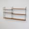 Vintage Teak Veneer Modular Shelving Unit by Katja & Nils Strinning for String, Image 12