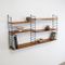 Vintage Teak Veneer Modular Shelving Unit by Katja & Nils Strinning for String, Image 2